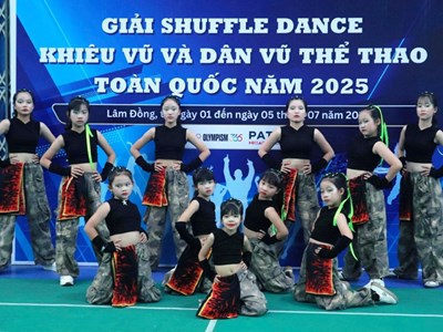 Giải Shuffle Dance, Khiêu vũ và Dân vũ thể thao toàn quốc năm 2025