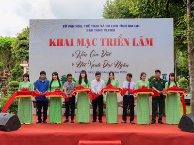 Gia Lai: Khai mạc Triển lãm hồn “Hồn của đất” và trưng bày bonsai “Nét xanh đại ngàn”
