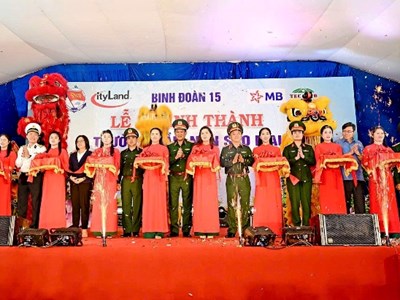 Gia Lai: Khánh thành Trường Mầm non cho trẻ em vùng biên 