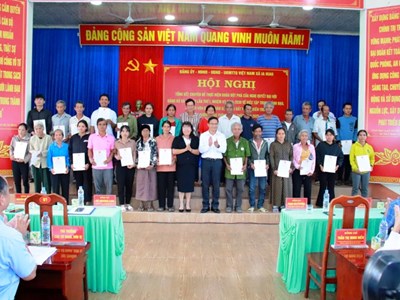 Gia Lai: 197 hộ dân hiến đất mở rộng 22 tuyến đường nông thôn