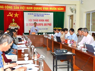 Gia Lai: Đề xuất xếp hạng Di tích Champa An Phú là di tích cấp tỉnh