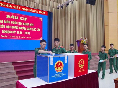 Khánh Hòa: Gần 99% cử tri tham gia bầu cử