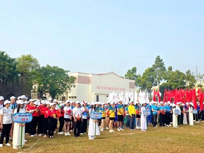 Gia Lai: Gần 500 VĐV tham gia Đại hội TDTT phường Thống Nhất 