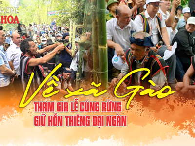  (Emagazine) Về xã Gào tham gia lễ cúng rừng - giữ hồn thiêng đại ngàn