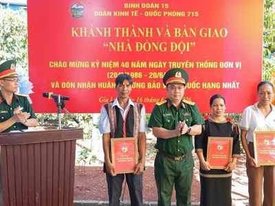 Mái ấm nghĩa tình - thắp sáng buôn làng nơi biên giới