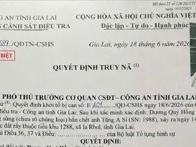 Gia Lai: Truy nã đặc biệt nghi phạm nổ súng bắn chết người trong rừng sâu