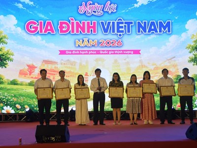 Bế mạc Ngày hội Gia đình Việt Nam 2026