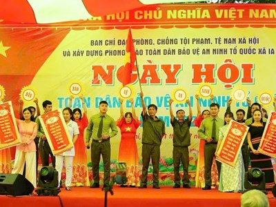 Gia Lai tổ chức Ngày hội điểm Toàn dân bảo vệ an ninh Tổ quốc 