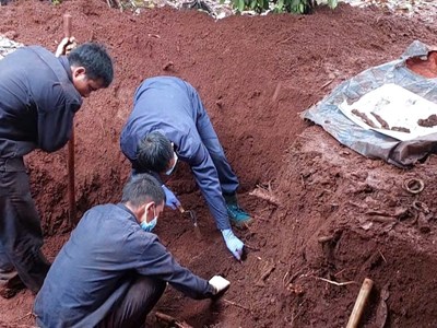 Gia Lai: Quy tập 11 hài cốt liệt sĩ tại khu vực làng Sơr 