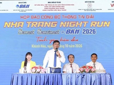Nha Trang Night Run 2026: Chạy vì biển đảo, sẻ chia yêu thương