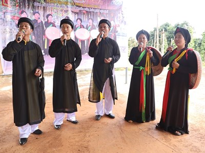 Câu quan họ neo tình quê trên đất Tây Nguyên