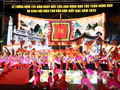 Tạm hoãn tổ chức Lễ tưởng niệm 725 năm ngày mất của Anh hùng dân tộc Trần Hưng Đạo và Khai hội mùa thu Côn Sơn - Kiếp Bạc 2025