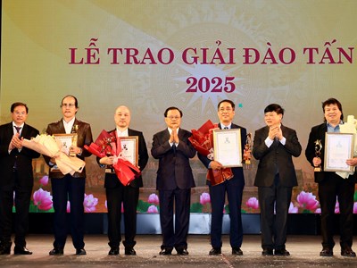 Trao Giải thưởng Đào Tấn năm 2025 cho 14 tập thể, cá nhân