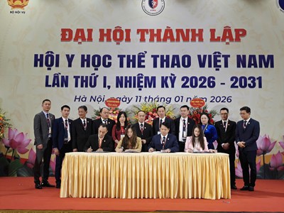 Ra mắt Hội Y học thể thao Việt Nam 