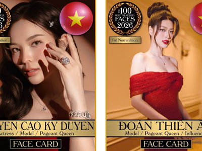 Những mỹ nhân Việt nào lọt Top 100 gương mặt đẹp nhất thế giới 2026?