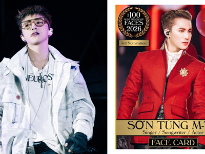 Ca sĩ Việt nào vừa lọt đề cử Top 100 gương mặt đẹp trai nhất thế giới 2026?