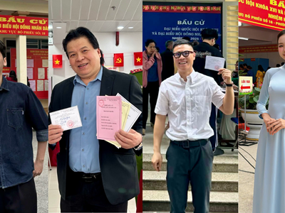 Nghệ sĩ Việt phấn khởi tham gia “Ngày hội non sông“