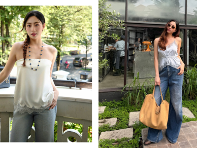 Xu hướng thời trang “đồ ngủ xuống phố” lên ngôi