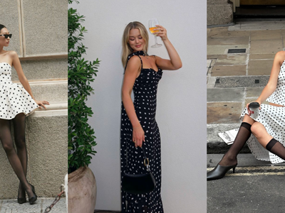 Họa tiết chấm bi trở lại, khuấy đảo thời trang xuân hè 2026