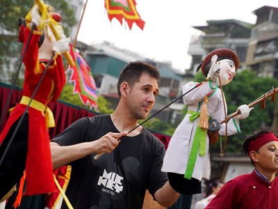 Trải nghiệm nghệ thuật múa rối giữa lòng đô thị Hà Nội