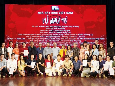 Nhà hát Kịch Việt Nam khởi dựng vở kịch “Vũ Như Tô”