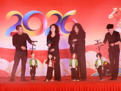 Nhà hát Múa rối Thăng Long góp sắc màu nghệ thuật trong những ngày lễ lớn