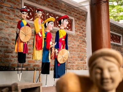Giữ “hồn” rối cạn Tế Tiêu giữa nhịp sống hiện đại