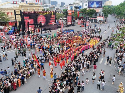 Nghệ thuật xuống phố, Hải Phòng làm mới diện mạo văn hóa đô thị