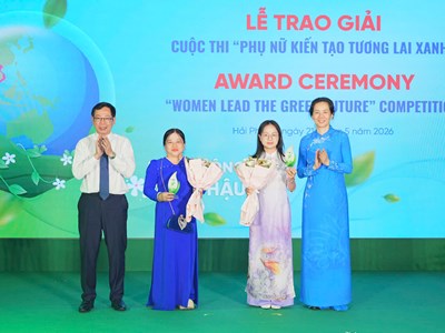 Phụ nữ chung tay kiến tạo lối sống xanh