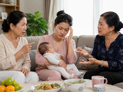 Khi kinh nghiệm làm mẹ trở thành áp lực: Khoảng cách thế hệ trong chuyện chăm con