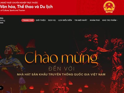 Ra mắt cổng thông tin điện tử về sân khấu truyền thống