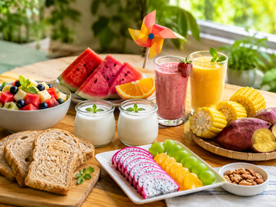Bữa ăn mùa hè cho trẻ: Ngon miệng, đủ chất trong mùa nắng nóng
