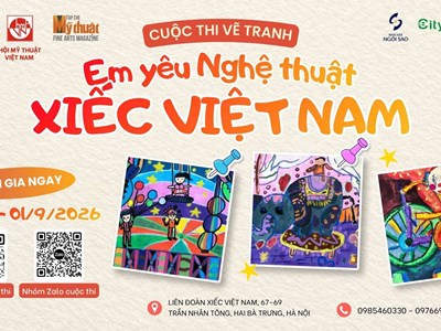Phát động cuộc thi vẽ tranh “Em yêu nghệ thuật xiếc Việt Nam” lần thứ 2