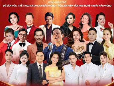17 ca khúc về đất Cảng trong đêm nhạc “Hải Phòng quê hương tôi“