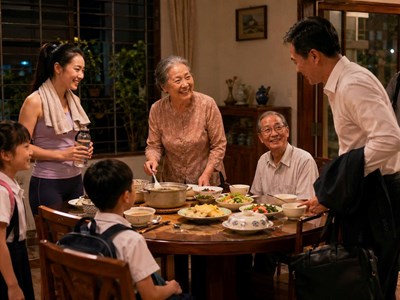 Giữ lửa bữa cơm nhà trong nhịp sống hiện đại