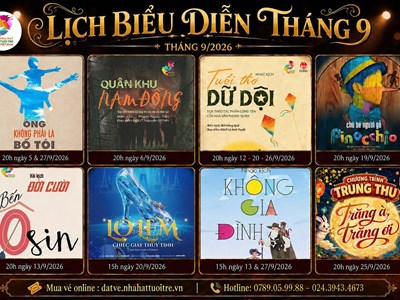 Tháng 9, Nhà hát Tuổi trẻ Việt Nam có gì đáng xem?