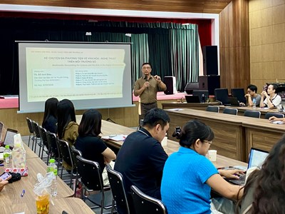 Khai giảng Lớp bồi dưỡng kiến thức truyền thông về văn hóa nghệ thuật