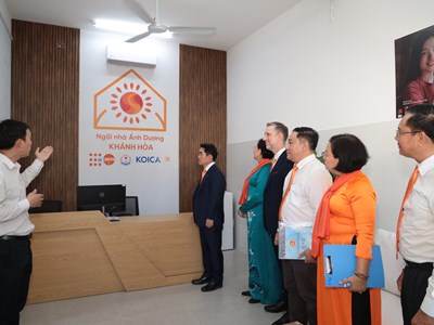 Khánh Hòa chính thức có Ngôi nhà Ánh Dương hỗ trợ phụ nữ, trẻ em gái bị bạo lực