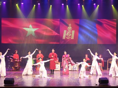 Tổng duyệt chương trình nghệ thuật Ngày Văn hóa Việt Nam tại Mông Cổ năm 2024
