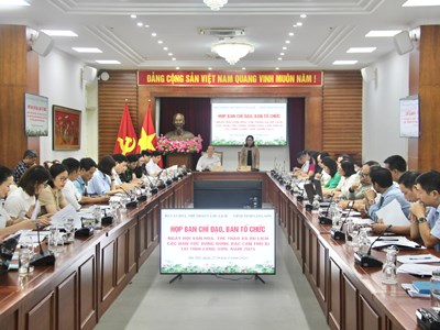 Chuẩn bị cho Ngày hội Văn hoá, Thể thao và Du lịch các dân tộc vùng Đông Bắc lần thứ XI