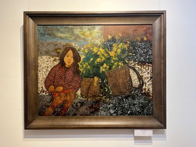 Ngắm tranh sơn mài của nhóm Tam giác mạch