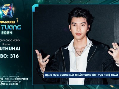 HIEUTHUHAI lọt đề cử VTV Awards 2024