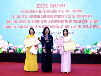 Đẩy mạnh xây dựng môi trường văn hóa, đô thị văn minh  