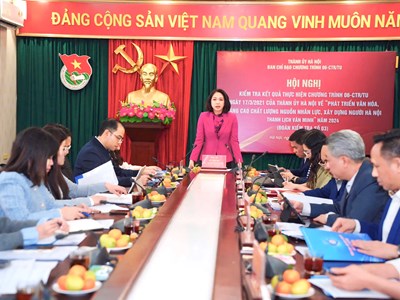 Phát huy vai trò xung kích của thanh niên Thủ đô trong xây dựng chuẩn mực con người