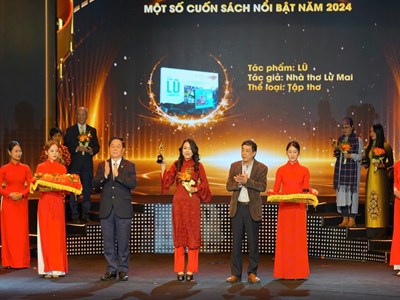 “Trường ca Lũ” được vinh danh top 10 cuốn sách nổi bật năm 2024