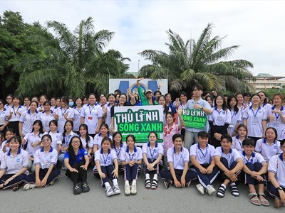Lan tỏa thông điệp sống xanh tới gen Z