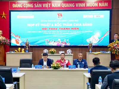 Sôi động cùng hội thao Đoàn Thanh niên Chính phủ 2025