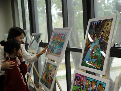 Trao giải cuộc thi vẽ tranh “Đan Mạch trong mắt em”