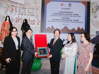 Công bố Năm du lịch quốc gia - Huế 2025 tại EXPO 2025
