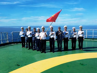 Khắc họa trang sử hào hùng của Hải quân nhân dân Việt Nam